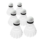 Volante peteca de badminton de nylon Loire - tubo com 06 und