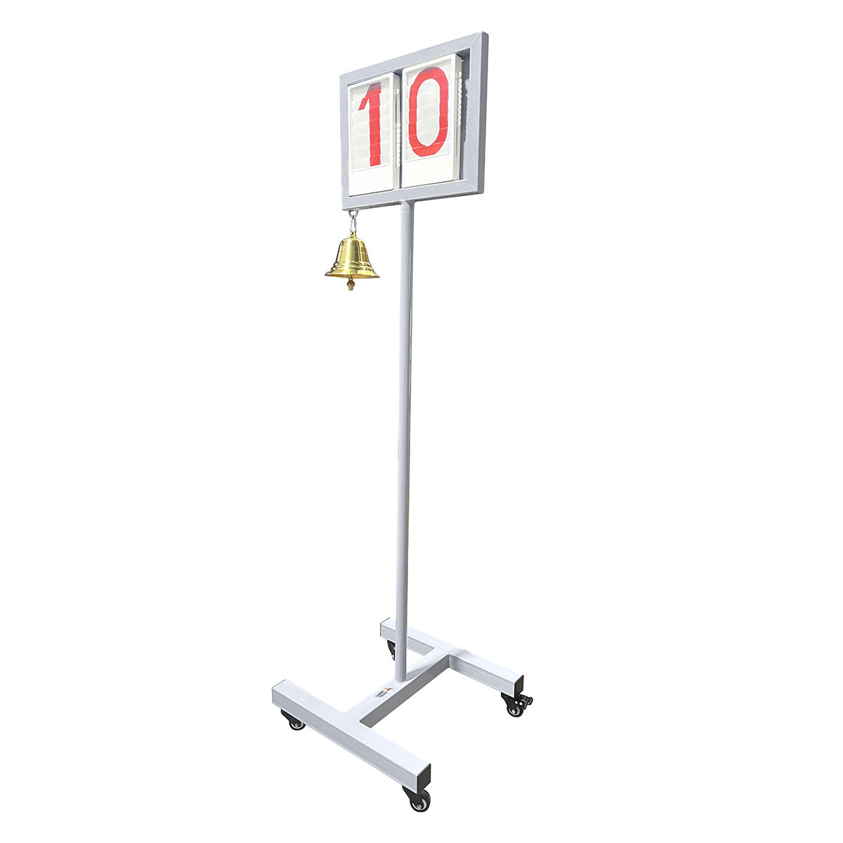 Placar de voltas com dois dígitos e sino para atletismo Pista e Campo