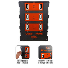 Placar de resultados para tênis Pista e Campo