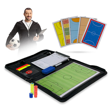 Pasta prancheta tática magnética 6 em 1 multiesportes Pista e Campo