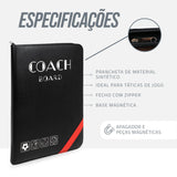 Pasta prancheta tática magnética 6 em 1 multiesportes Pista e Campo