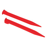 Presilha estaca de plástico Pista e Campo - cnj com 20 und