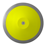 Disco de atletismo de aço e ABS 1,5kg Powered by CBAt