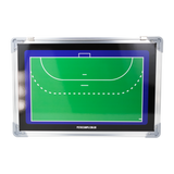 Quadro tático magnético de alumínio com acessórios 45x30 Pista e Campo - Handebol
