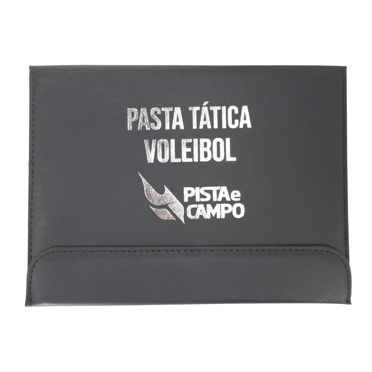 Prancheta tática magnética com caneta para treinamento de voleibol Pista e Campo - Modelo pasta preta