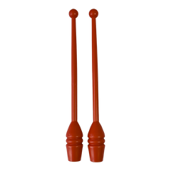 Maças de ginástica rítmica adulto 45cm Gracios - Branco