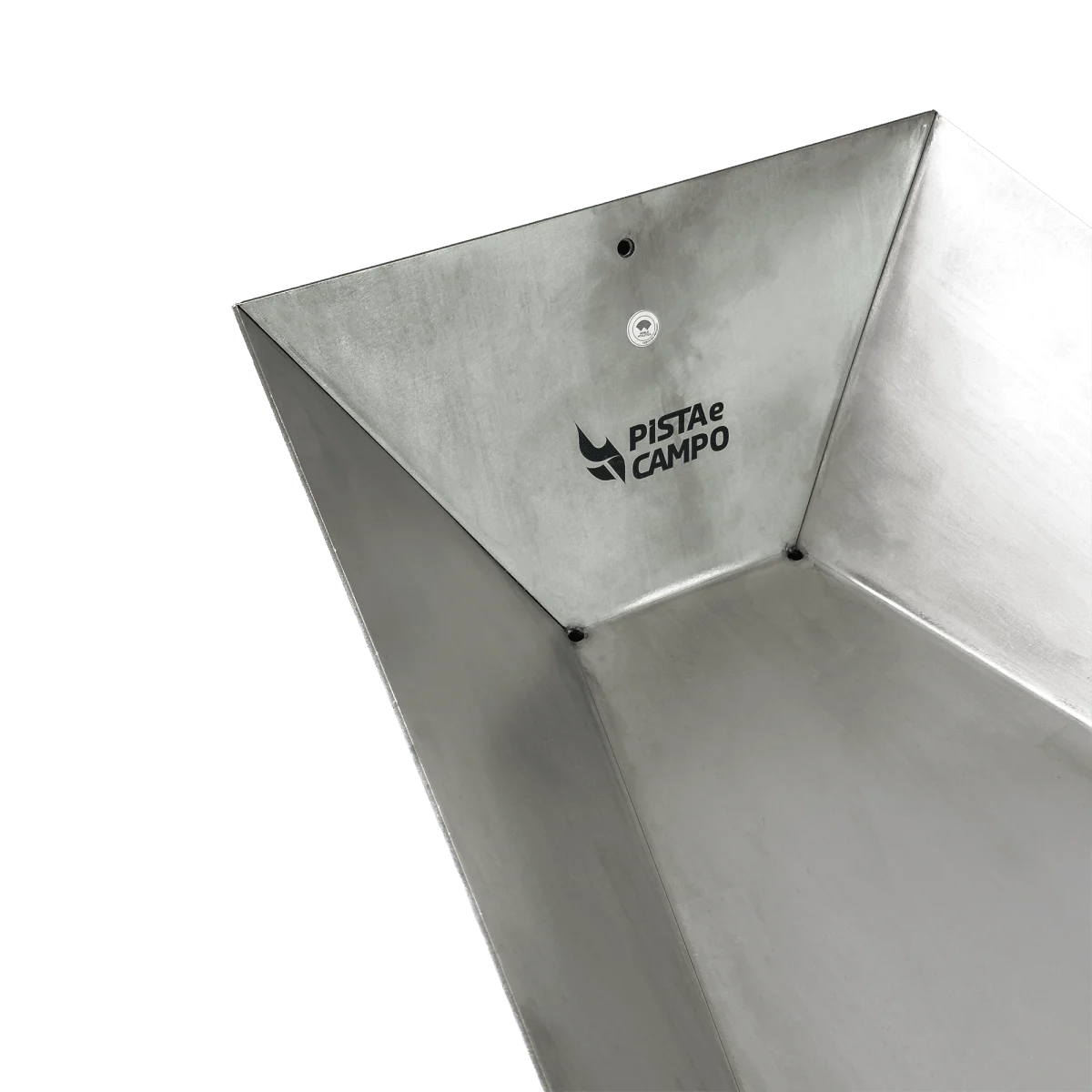 Encaixe de aço inox para salto com vara com tampa WA-IAAF Pista e Campo