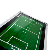 Quadro tático magnético de alumínio com acessórios 45x30 Pista e Campo - Futebol Society