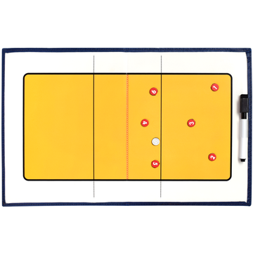 Prancheta Tática 42x27cm Magnética De Treinamento de Vôlei Pista e Campo