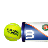 Bolinha/bola de tênis de campo Roland Garros Wilson - tubo com 3 und