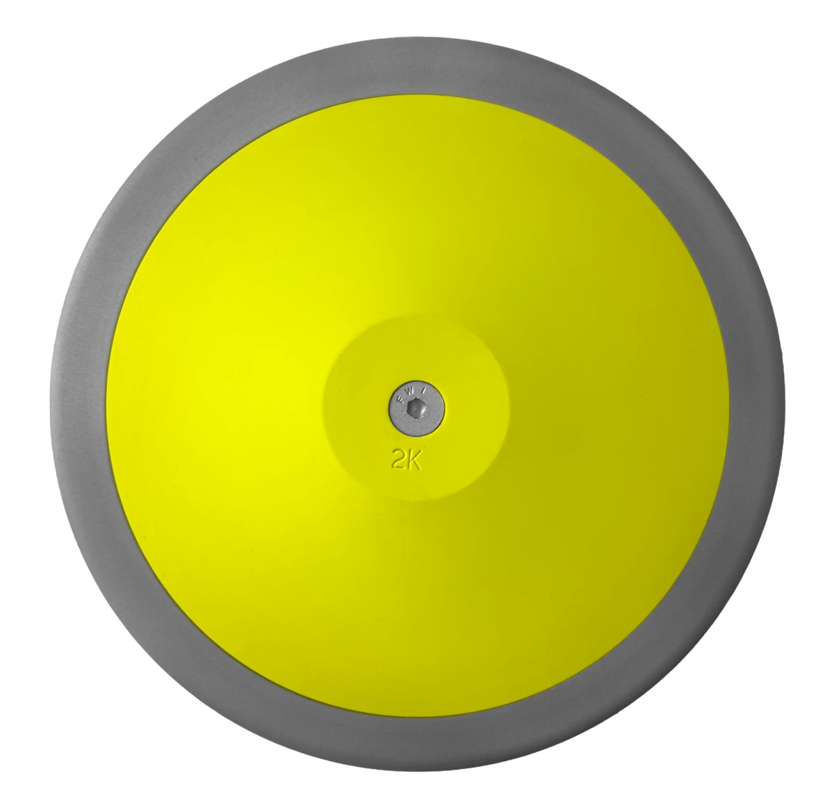 Disco de atletismo de aço e ABS 2Kg Powered by CBAt