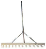 Rastelo rodo nivelador para caixa de areia de alumínio Pista e Campo