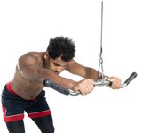 Puxador W 76cm Pulley Cromado Maciço com Giro Envolst