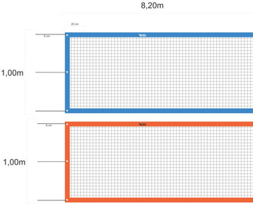 Rede de beach tennis oficial Pista e Campo