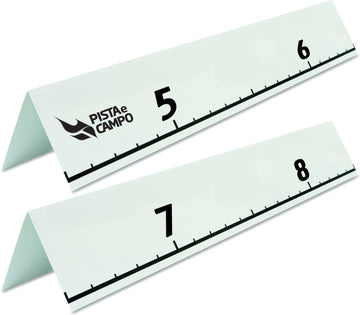 Régua indicador de marca para salto em distância e triplo Pista e Campo