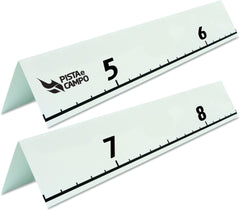 Régua indicador de marca para salto em distância e triplo Pista e Campo