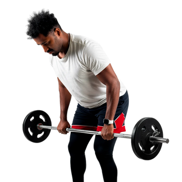 Barra Reta de Musculação Maciça 1,80m 28mm com Presilhas Envolst