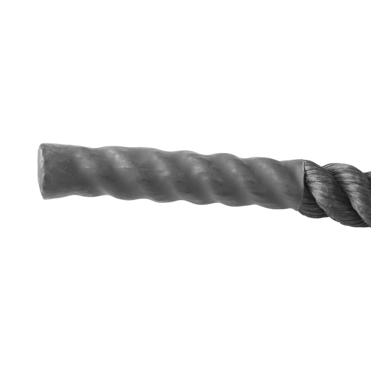 Corda naval preta torcida para treinamento funcional 38mm Envolst - 10M