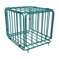 Carrinho guarda volumes de aço para transporte e armazenagem de bolas Pista e Campo