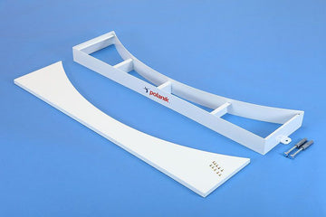 Anteparo de aço e madeira para arremesso de peso WA-IAAF Polanik