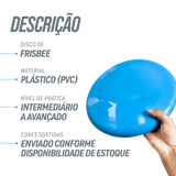 Frisbee de plástico adulto 27cm 175g ultimate disc Pista e Campo - Azul