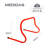 Barreirinha de agilidade em plástico ABS 30cm de altura Velden