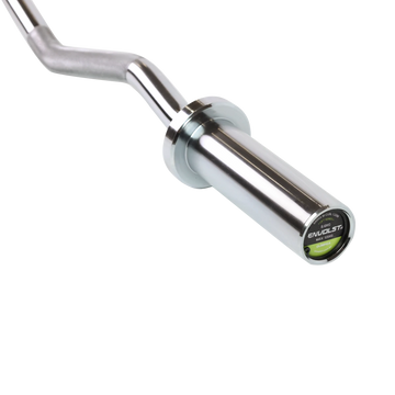 Barra W Curl Olímpica Aço Cromado 1,20 m Envolst