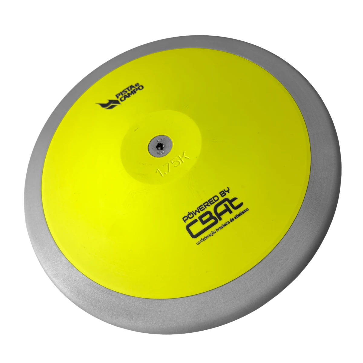 Disco de atletismo de aço e ABS 1,75kg Powered by CBAt