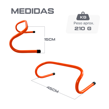 Barreirinha 15cm Laranja