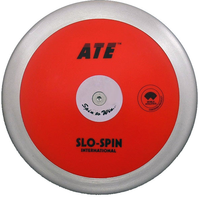 Disco de atletismo de aço e ABS 2 kg 75% ATE - Certificado WA-IAAF
