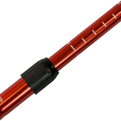 Taco de minigolfe retrátil 50 a 90cm em alumínio Neofun - Vermelho