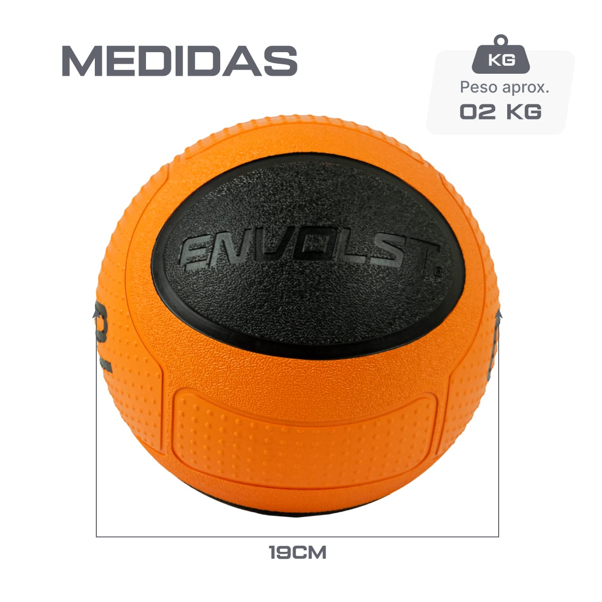 Medicine Ball 2kg com Quique Envolst Força e Treino Funcional