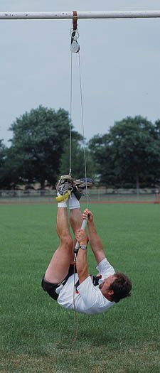 Sistema de treinamento para salto com vara Gill