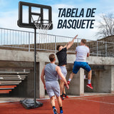 Tabela De Basquete Móvel Portátil Altura Ajustável De 3,05m imagem usual do produto