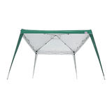 Tenda gazebo dobrável sanfonada de alumínio 3m x 3m Bel Bege