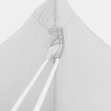 Tenda gazebo dobrável sanfonada de alumínio 3m x 3m em poliéster Bel