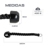 Puxador Corda Unilateral Crossover Profissional Envolst