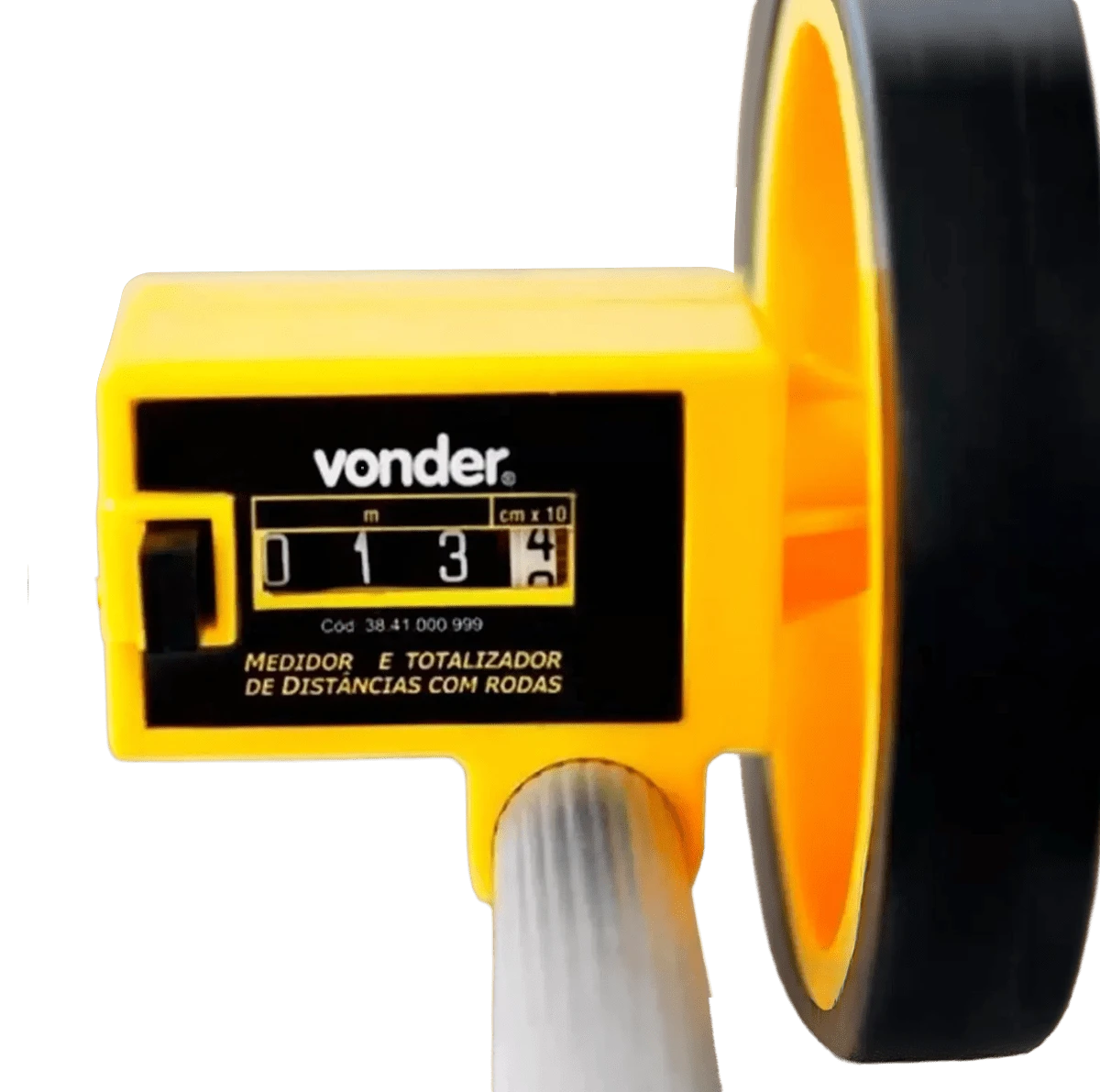 Medidor de distâncias 4 dígitos (até 999m) com roda Vonder