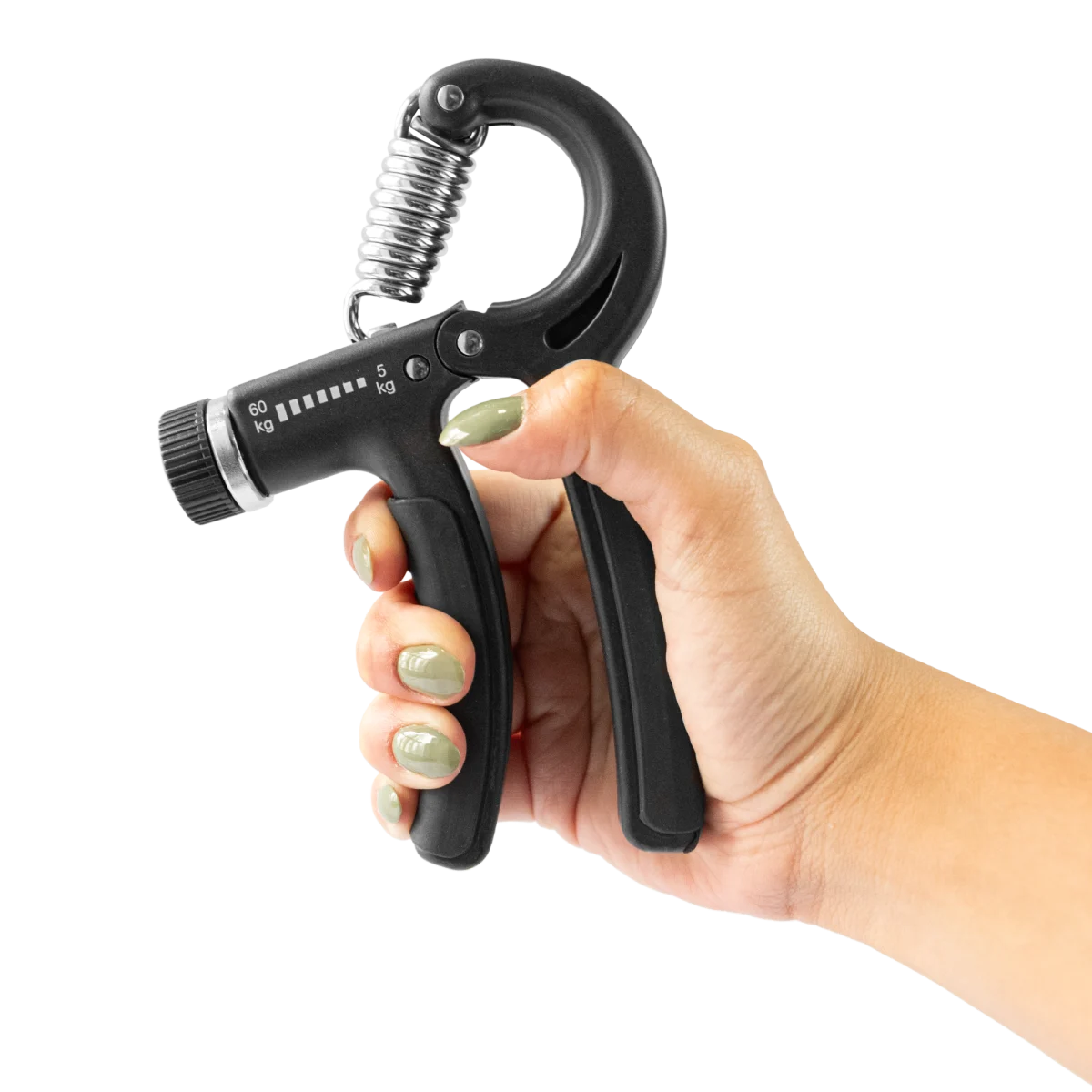 Hand Grip Ajustável 5Kg a 60Kg Envolst - Preto