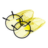 Aro alvo redondo de rede de nylon para trave de futebol Velden