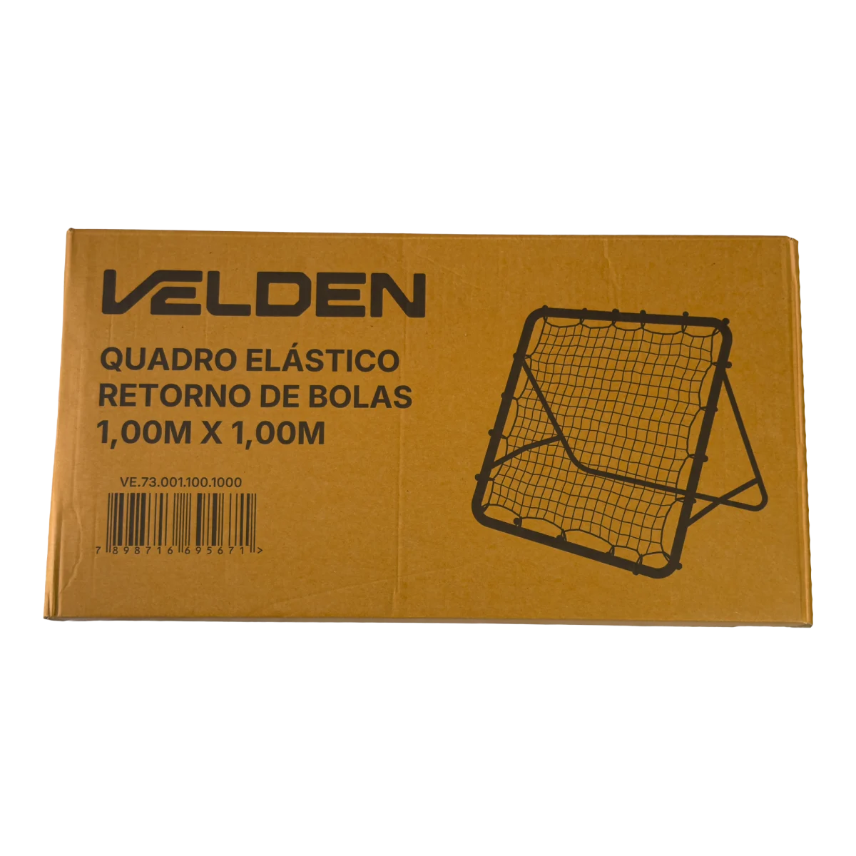 Quadro elástico de aço para retorno de bolas 1x1m Velden