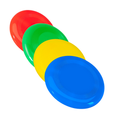 Frisbee de plástico para recreação Pista e Campo - Azul