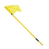 Bandeirola de escanteio oficial de futebol de campo reclinável Velden - cnj com 4 und Cor das bandeiras:Amarelo