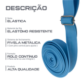 Cinta elástica em rolo de 4 metros com ajuste por fivela Envolst