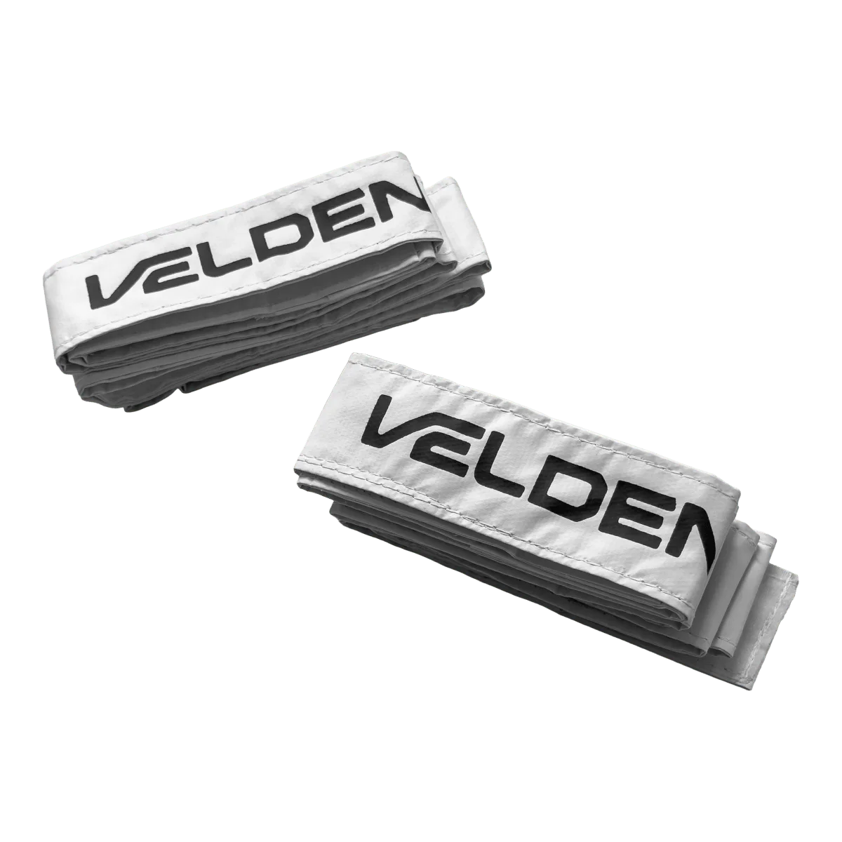 Suportes faixas brancas com velcro para antenas de voleibol Velden - par