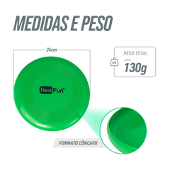 Frisbee de plástico para recreação Pista e Campo - Azul