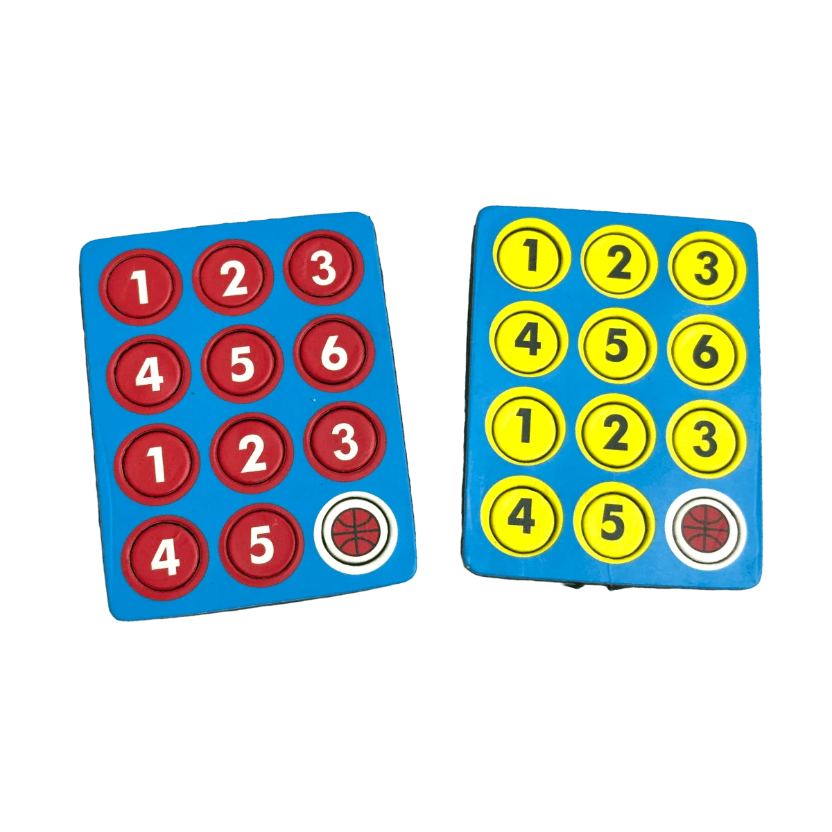 Prancheta tática magnética com caneta para treinamento de basquete Pista e Campo - Modelo pasta azul