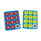 Prancheta tática magnética com caneta para treinamento de basquete Pista e Campo - Modelo pasta azul