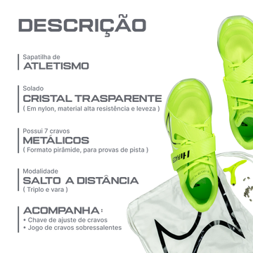 Sapatilha de Atletismo para Saltos Premium Health