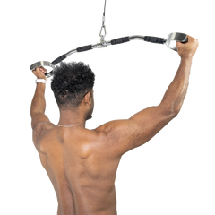 Puxador Barra Romana 96cm Pulley Cromado Maciço com Giro Envolst